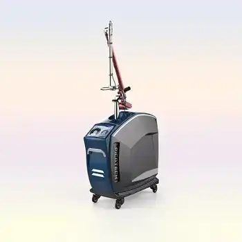 How does the 1064 nm Nd:YAG laser work for hair removal?
